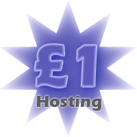 1 &pound; Hosting